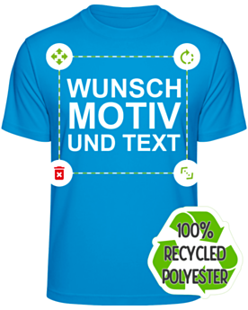 Basic Laufshirt Herren aus 100% recyceltem Polyester